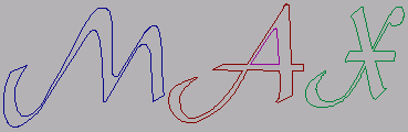 Text - all splines are separate objects